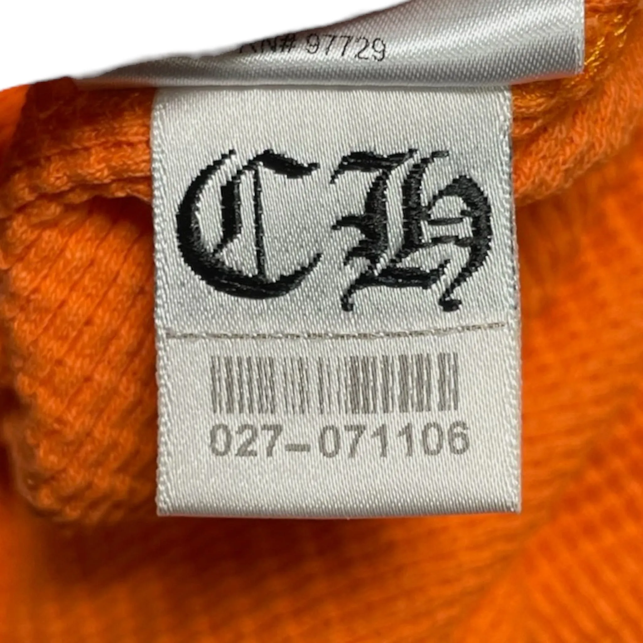 Chrome Hearts Matty Boy Link & Build Long Sleeve Thermal Orange
