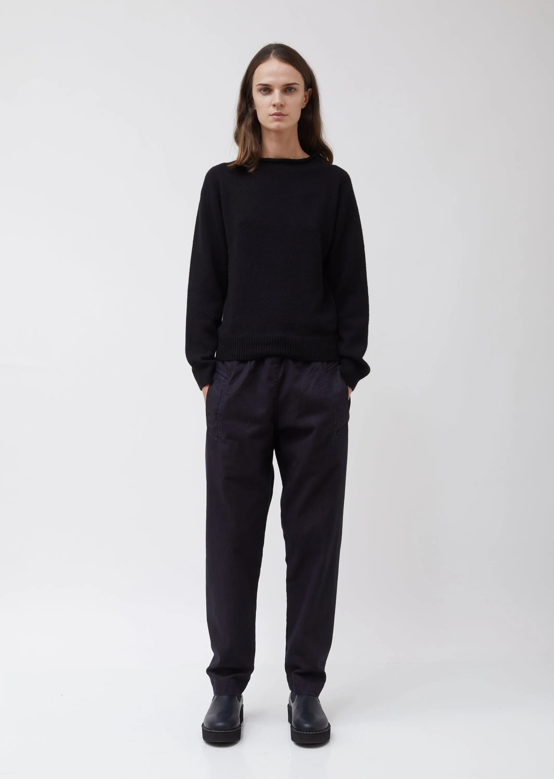 Cotton & Cashmere Rollneck Sweater
