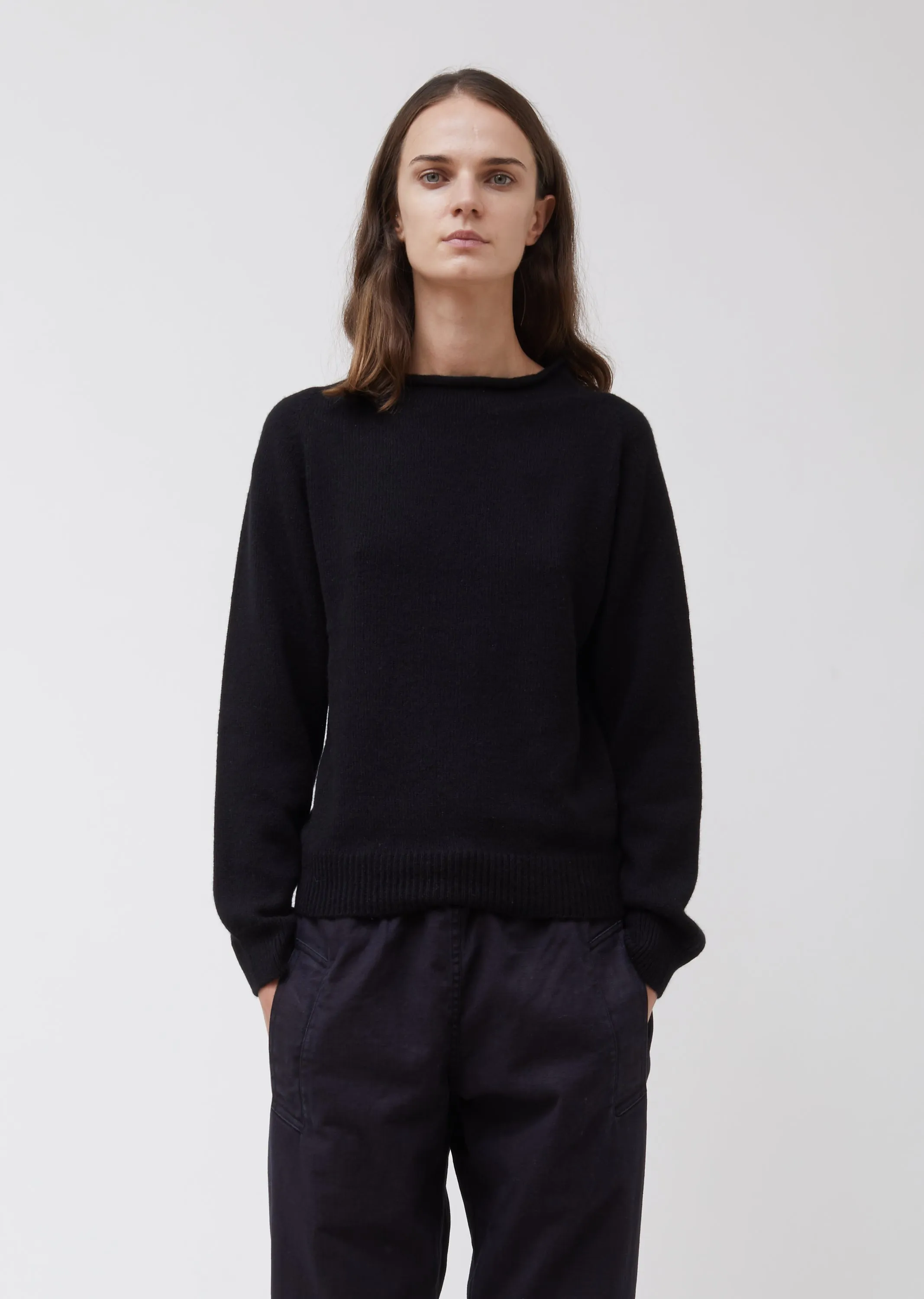 Cotton & Cashmere Rollneck Sweater
