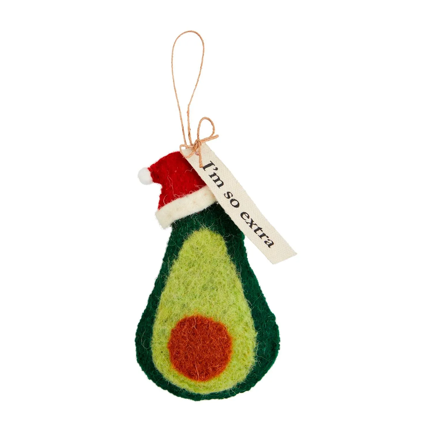 FELTED WOOL ORNAMENTS BY MUD PIE