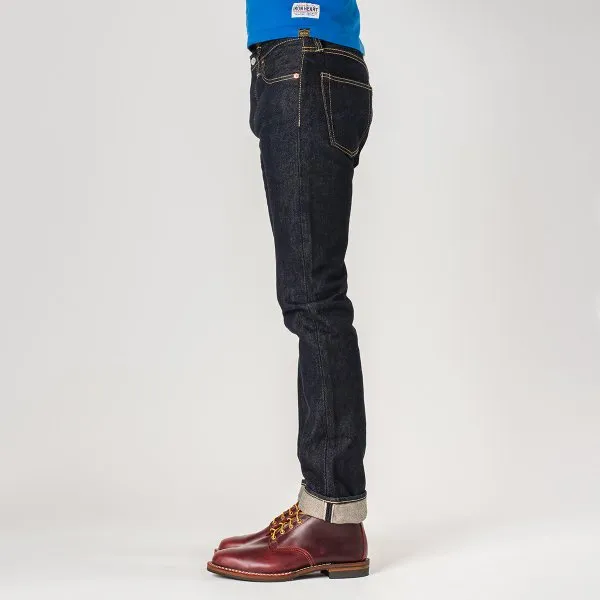 Iron Heart IH-555S 21oz Selvedge Denim Super Slim Indigo