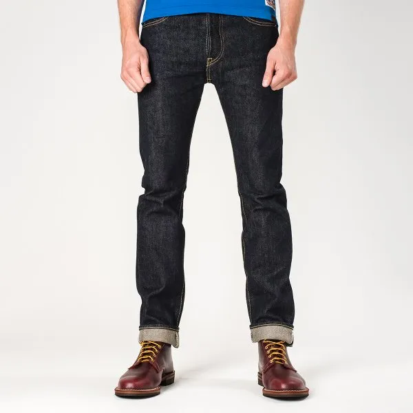 Iron Heart IH-555S 21oz Selvedge Denim Super Slim Indigo