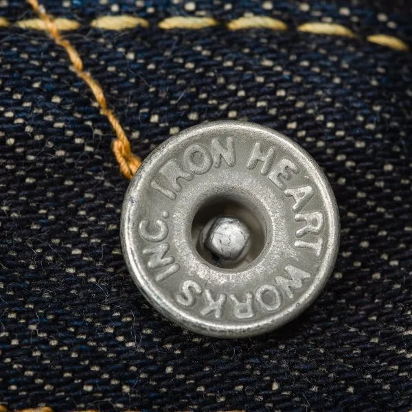 Iron Heart IH-555S 21oz Selvedge Denim Super Slim Indigo