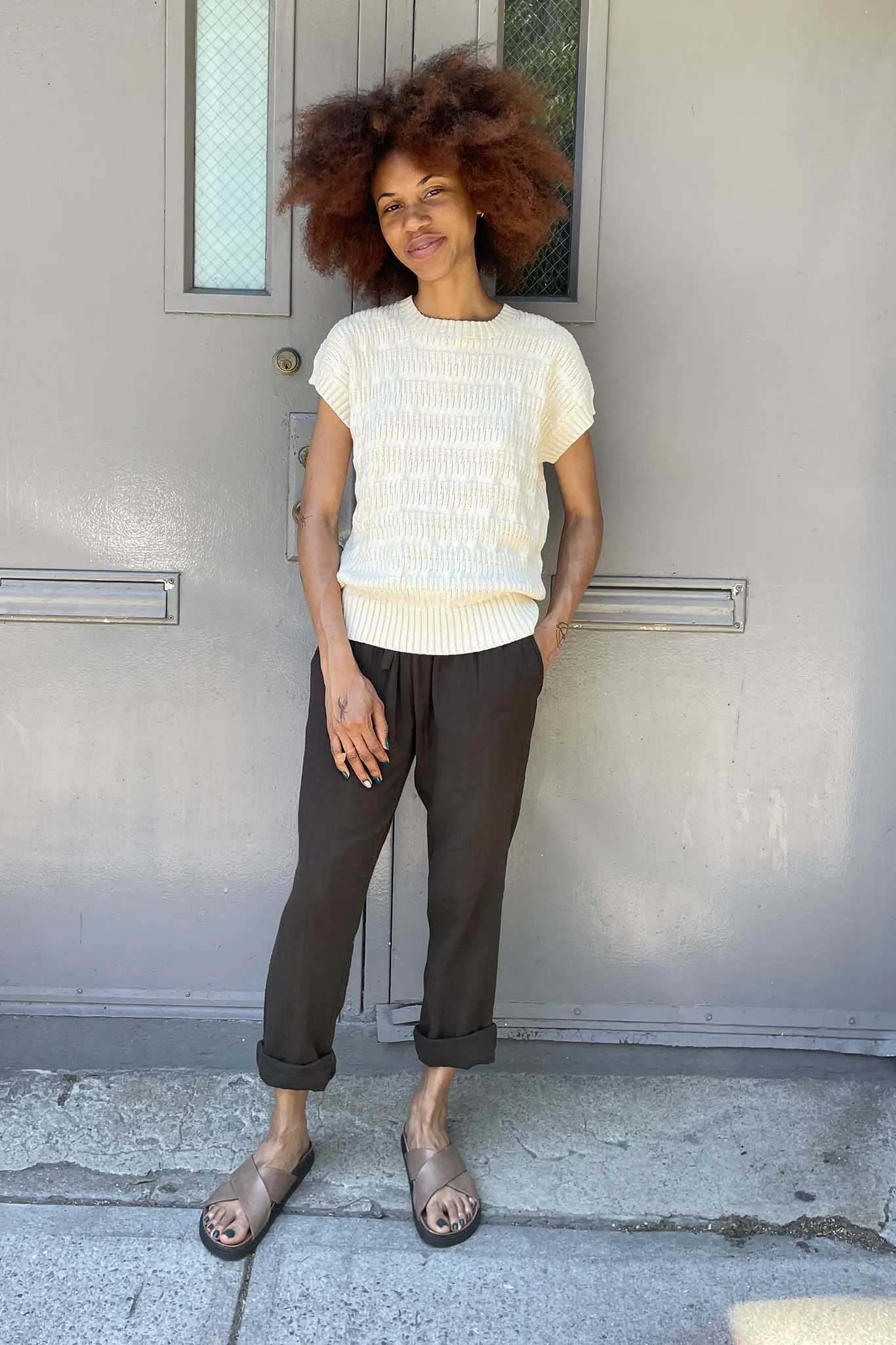 M.PATMOS Charlotte Top - Ivory