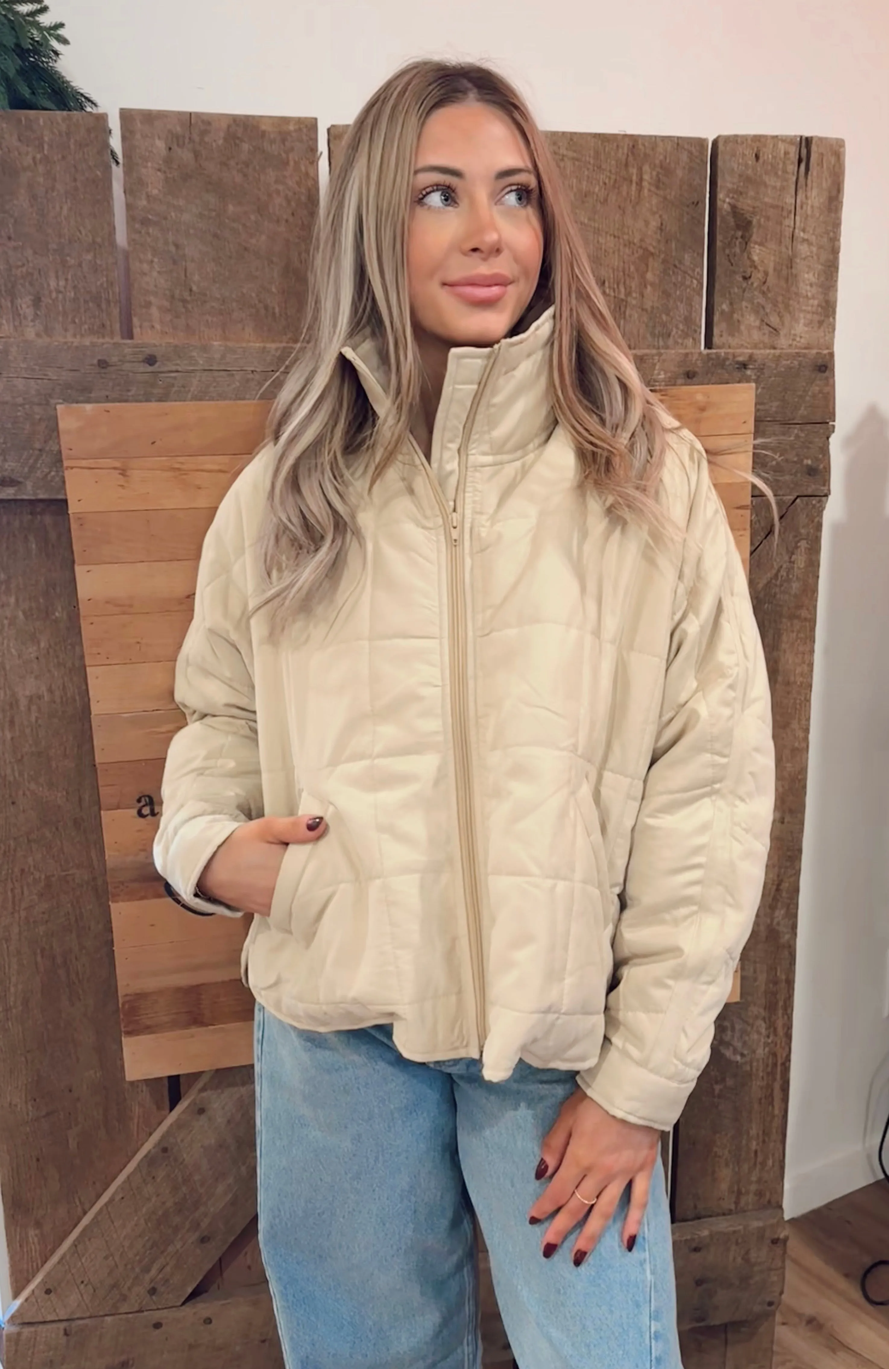 Oakley Quilted Dolman Puffer Jacket