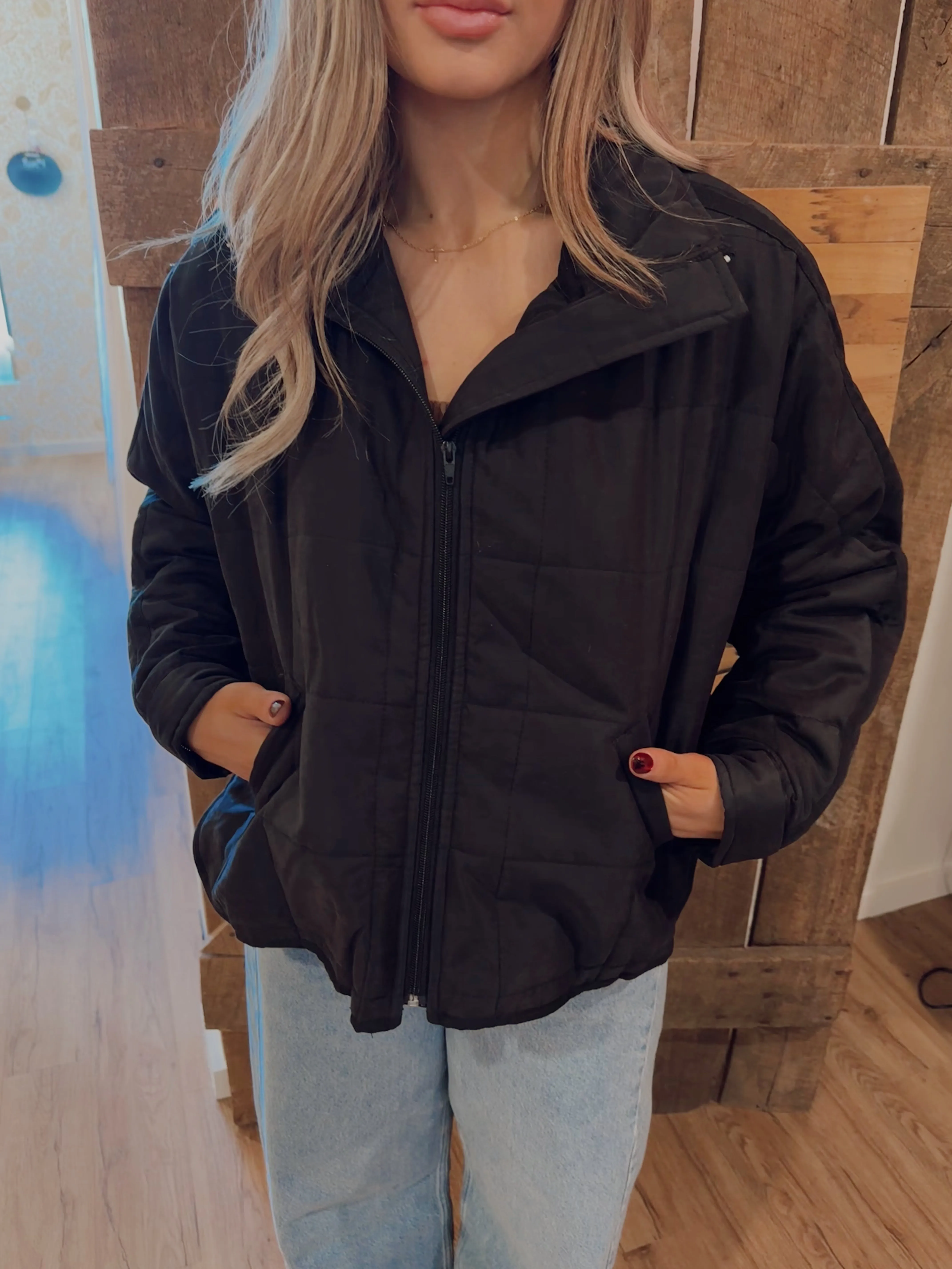 Oakley Quilted Dolman Puffer Jacket
