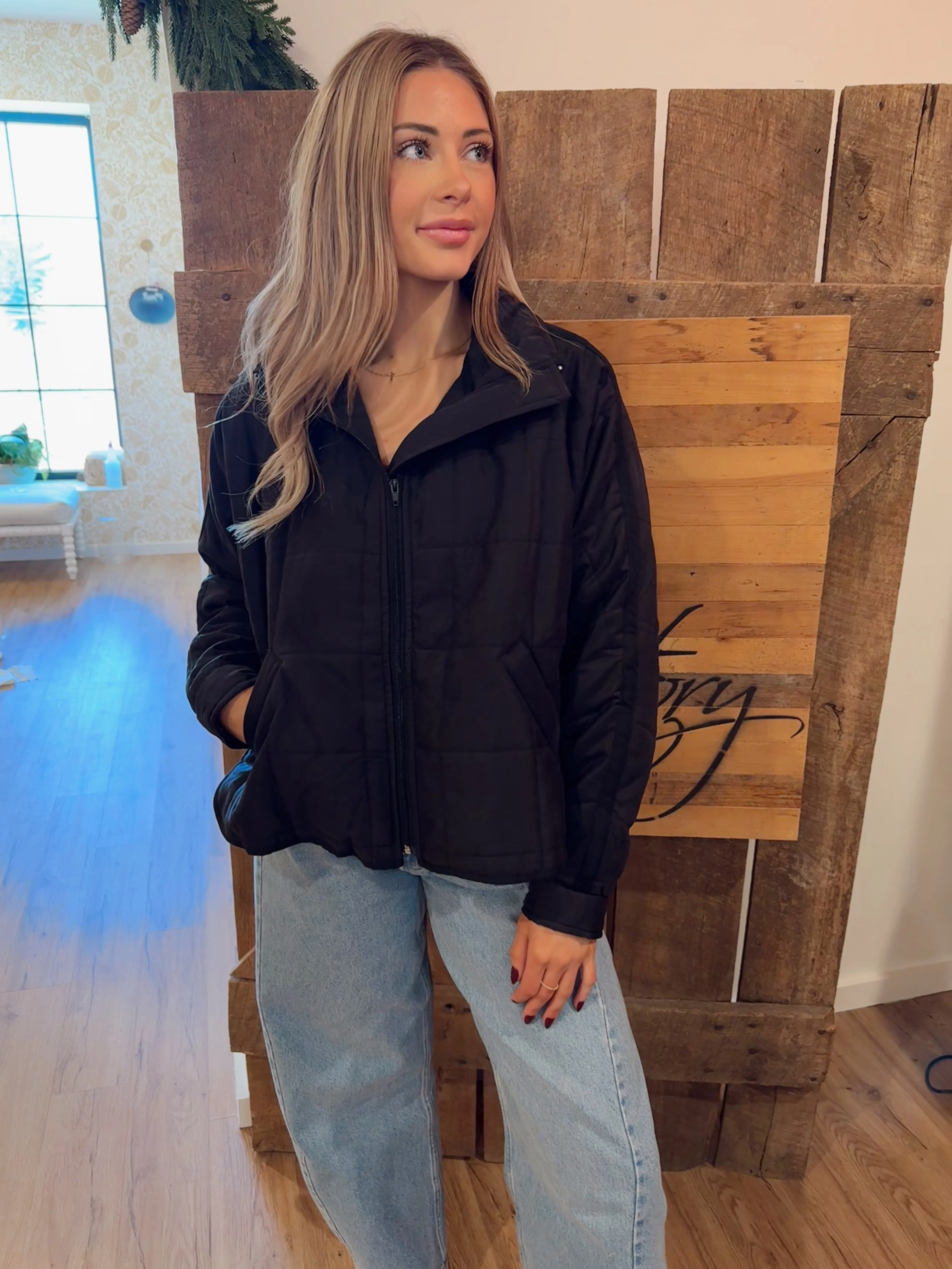 Oakley Quilted Dolman Puffer Jacket