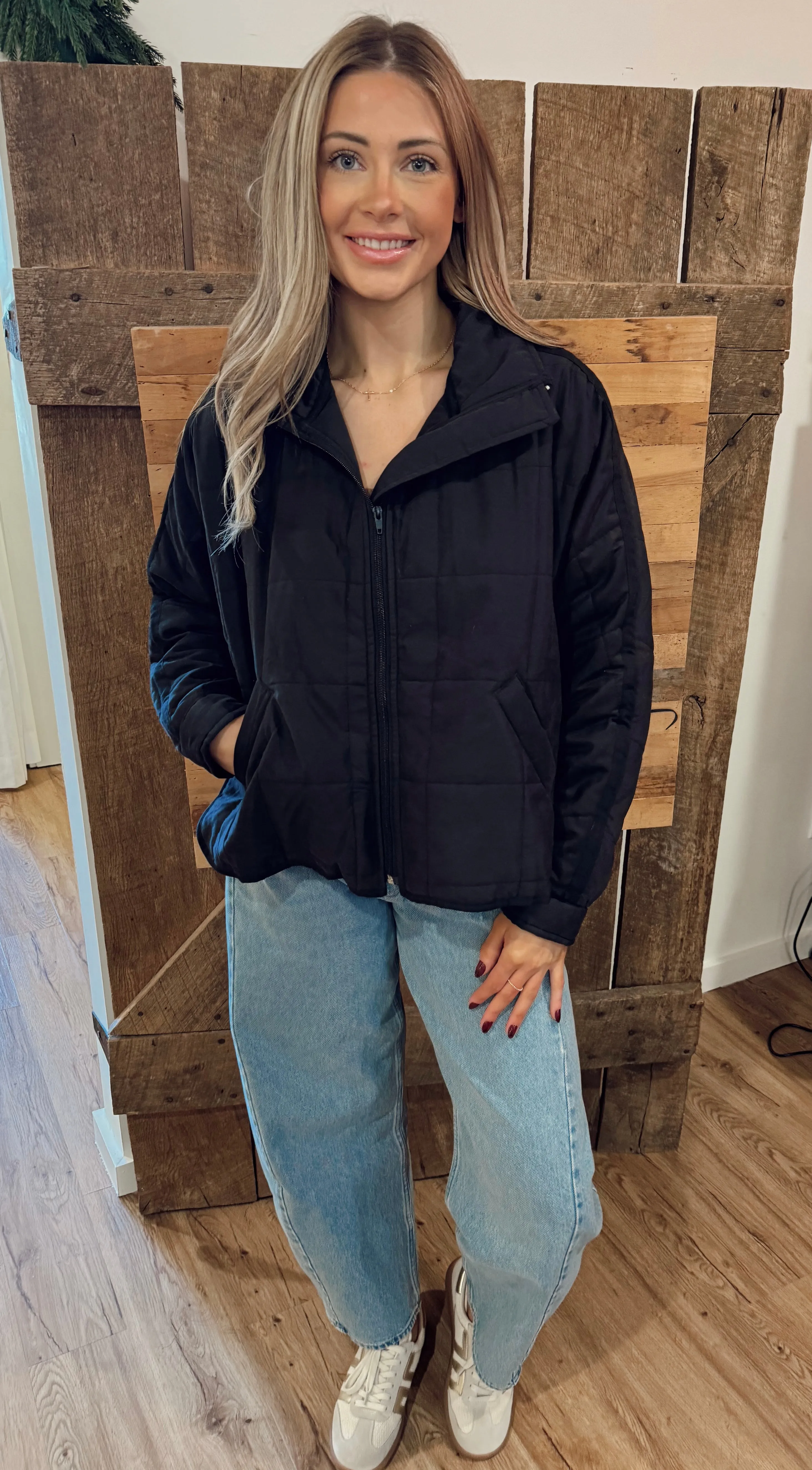 Oakley Quilted Dolman Puffer Jacket