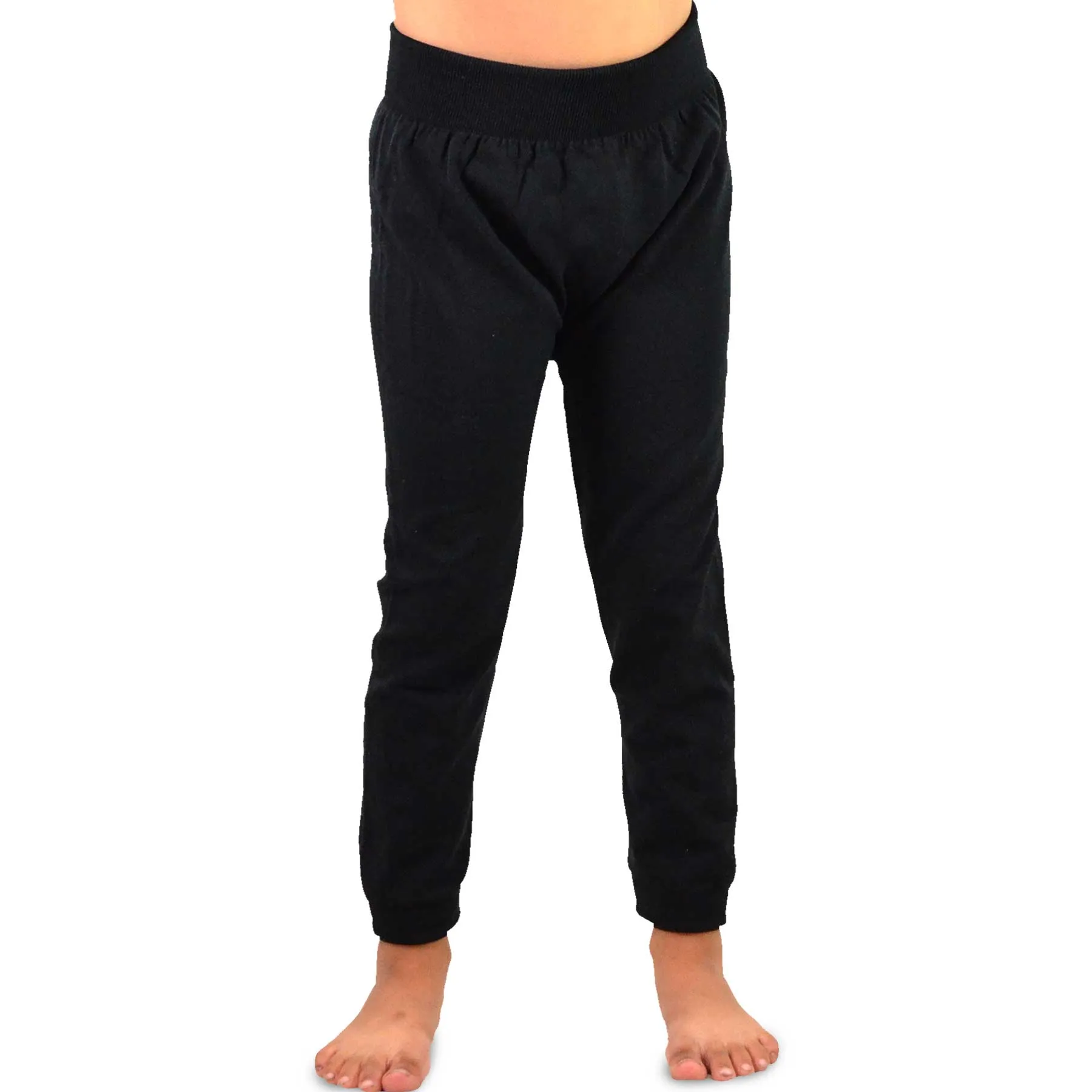 TeeHee Socks Kid's Casual Acrylic Leggings Brown/Charcoal Black 3-Pack (70896)