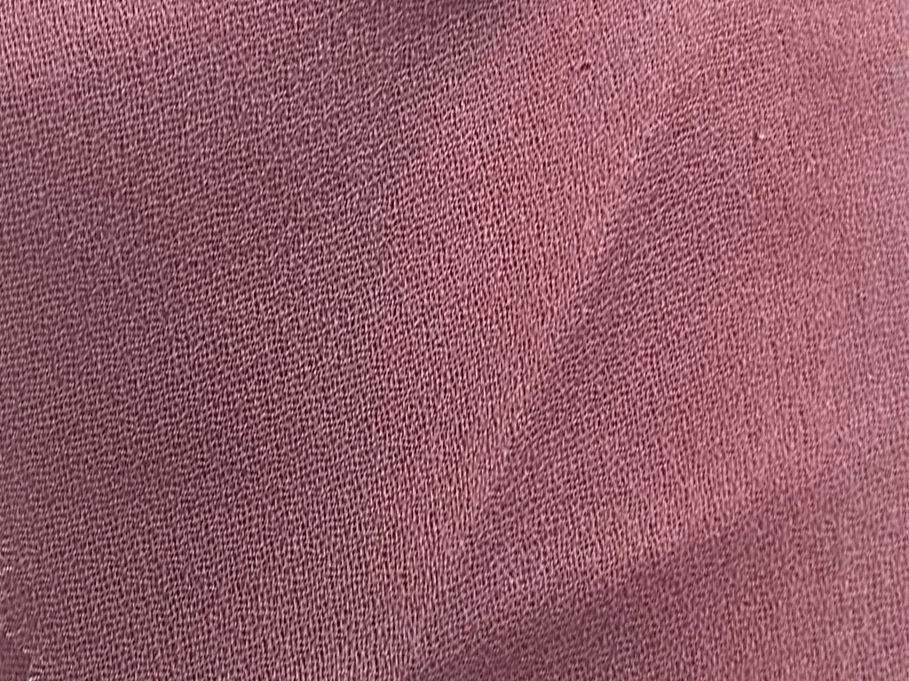Watermlon Pink Plain 60 Grams Georgette Fabric (Wholesale)